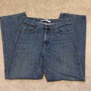 Lee Men's Relaxed Fit Blue Jeans